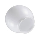 Axyaa White Acrylic Neck Shade for Outdoor Post Light - Replacement Globe Cover