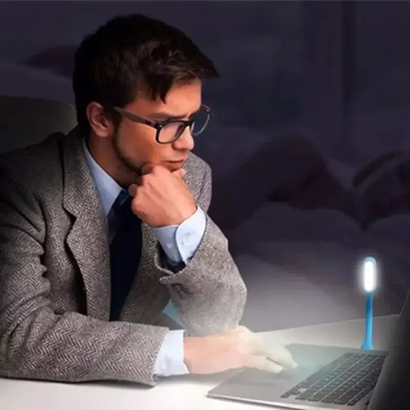 Axyaa USB Book Light: Portable, Super Bright, Protect Eyesight