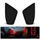 Axyaa Rear Bumper Reflector Lights Subaru Crosstrek 2023 2024 2025 LED Brake Dynamic Turn Signal