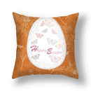 Axyaa Oil Art Printed Back Cushion Cover - Garden Living Room Pillow Case