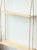 Axyaa Wooden Swing Wall Plant Pot Display Stand Shelf Home Decor
