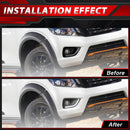 Axyaa Car LED DRL Turn Signal Daytime Running Lights for Nissan Navara NP300 2015-2019