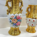 Axyaa European Style Vases & Flower Arrangement for Living Room, TV Cabinet, & Foyer