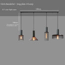 Axyaa Loft Cement Pendant Lamps - Vintage Industrial Chandeliers Lights