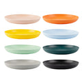Axyaa Wheat Straw Dinnerware Set - 8Pcs 23cm Round Plates