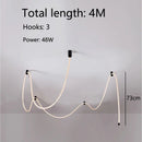 Axyaa Weaving Hose Ceiling Lamp for Home Decor Lighting