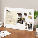 Axyaa Magnetic Whiteboard Sign for Coffee Shop - Large Standing Blackboard Billboard