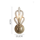 Axyaa Gold Metal Crystal Chandelier for Stylish Dining Room Lighting