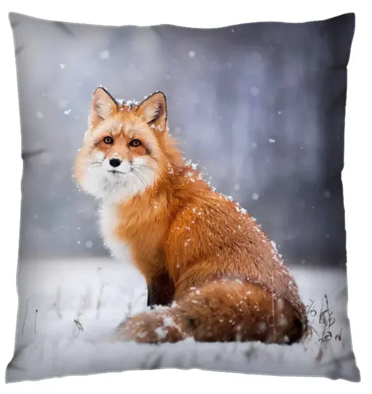 Axyaa 3D Animal Print Cushion Covers (18" x 18") - Cute Collection