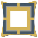 Axyaa Nordic Stripe Printed Pillowcase for Living Room Sofa, Simple Style Cover