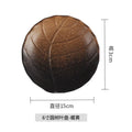 Axyaa Round Leaf Tree Ceramic Plate - Restaurant & Home Snack Vegetable Fruit Tray