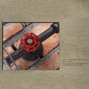 Axyaa Industrial Pipe Wall Lamp for American Retro Decor in Cafes, Bars, and Aisles