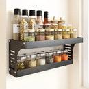 Axyaa Router Rack Shelf 2-layer Storage Holder Seasoning Bottles Kitchen Shelves