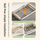 Axyaa Stainless Steel Expandable Dish Rack Drawer Basket Organizer