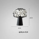 Axyaa Flower Nordic LED Desk Lamp for Home Decor