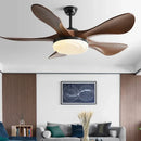 Axyaa 48-Inch Ceiling Fan with Remote Control and LED Light, Strong Winds, Mute Operation