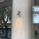 Axyaa Nordic Chrome Wall Light Warm 3000K Rotatable Sconce Lamp