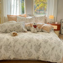 Axyaa Jet Print Cotton Quilt Cover: Soft, Delicate & Comfortable