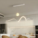 Axyaa LED Pendant Lights: Modern Minimalist Home Decor for Dining, Kitchen, Living Room, Office