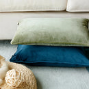 Axyaa Nordic Velvet Piping Pillowcase Set by Axyaa