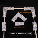 Axyaa Neon Strip Light Mounting Clips Set for Silicone Tube - Pack of 50