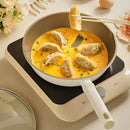 Axyaa Titanium Coating Frying Pan Set - Non-Stick, Scratch-Resistant, Dishwasher Safe