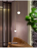 Axyaa Geometric Line Pendant Light - Minimalist Nordic Design for Home & Commercial Spaces
