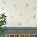 Axyaa Watercolor Floral Trees Wall Sticker Decal for Kids Nursery Room