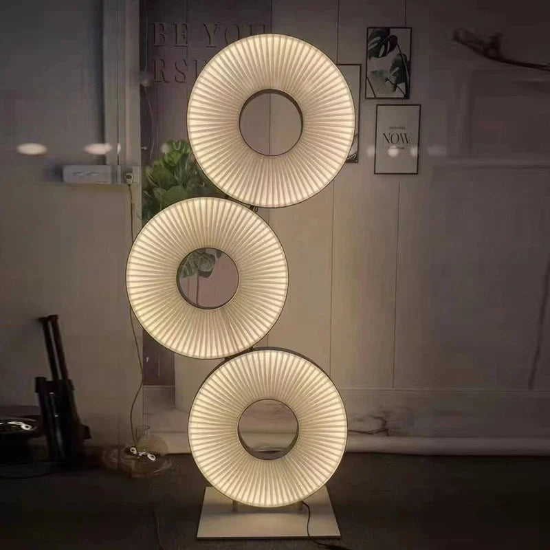 Axyaa Nordic Rotundity Floor Lamps - Designer Creativity for Living Rooms and Bedrooms
