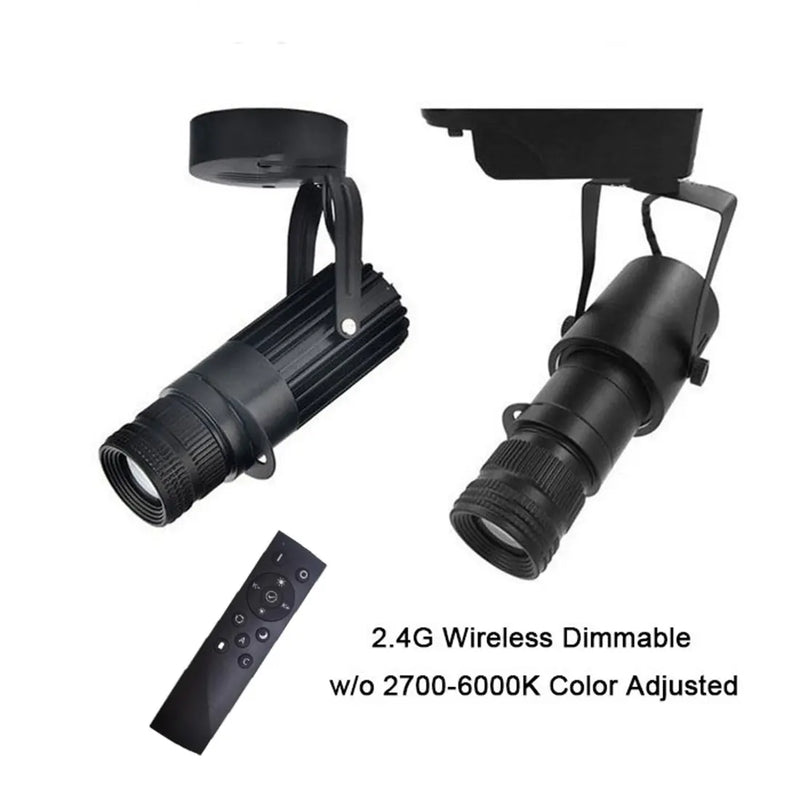 Axyaa Wireless Control Dimmable Track Spotlights with 4 Aperture Dimming