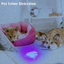 Axya 395nm UV Flashlight 21 LED Ultraviolet Mini Torch for Pet Urine Stain Scorpion Detection