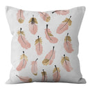 Axyaa Geometric Letters Print Sofa Cushion Cover Home Decor Party Bedding