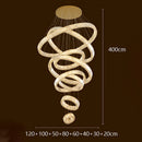 Axyaa Crystal Chandeliers & Staircase Lighting - Modern Villa & Living Room Fixtures