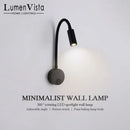 Axyaa LED Gooseneck Wall Light Sconces in 4 Colors for Study Desk and Bedside