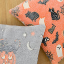 Axyaa French Velvet Halloween Pillowcase Cojines - Luminous Sofa Headboard Cushion Cover