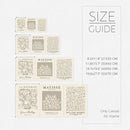 Neutral Abstract Wall Art Set by Axyaa: Beige Plant Prints, Unframed William Morris & Taupe Matisse Reprints