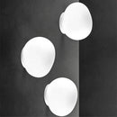 Axyaa Glass Egg Sconces with E27 LED Bulb
