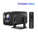 Axyaa Mini 720P Android 11 4K Projector 300ANSI Wifi6 BT5.0 Portable Cinema Outdoor