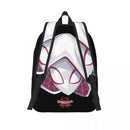Axyaa Spider-Gwen Mask Backpack for Kids - Durable School Bookbag.