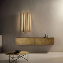 Axyaa Italian Etched Long LED Wall Sconce.