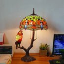 Axyaa Tiffany Stained Glass Table Lamp for Luxurious Living Spaces