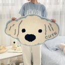 Axyaa Cartoon Plush Dresser Mat: Soft Bedroom Rug for Girls, Ideal Gift