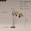 Axyaa Stainless Steel Copper LED Table Lamp, Modern Minimalist Luxury Design