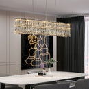 Axyaa Crystal Chandeliers: Elegant Home Villa Decoration, Living Dining Room Lighting.