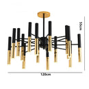 Axyaa LED Pendant Chandeliers for Modern Living and Dining Room Lighting