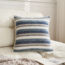 Axyaa Striped Jacquard Pillowcase Cojines for Home & Sofa Decoration