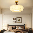 Axyaa Pumpkin LED Ceiling Lamp: Modern Home Decor Chandelier Lighting