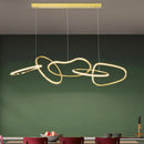 Axyaa LED Ceiling Lamps Chandelier Modern Bedroom Dining Room Pendant Lights