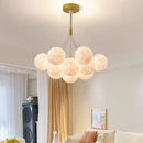 Axyaa Modern Moon 3D Chandelier Sconces with Remote Control
