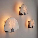 Axyaa Marble Fan Wall Lamp for Living Room, Dining Room, Hallway & Bedroom